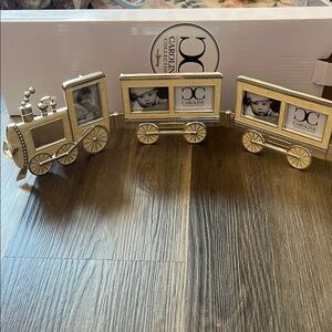 Train keepsake picture frame